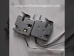 Kunci Kabinet Otomatis DC 24v 12v Kunci Elektronik Magnetik Perak